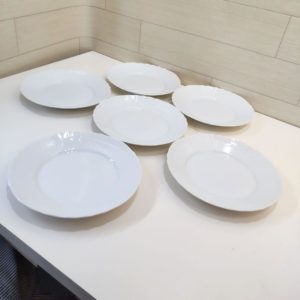 リチャード　ジノリ　ホワイトベッキオ　6枚セット　20㎝　皿